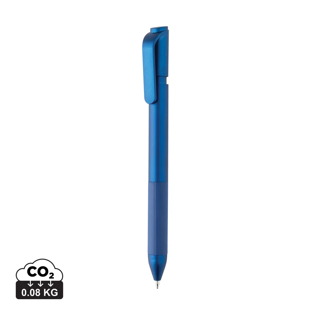TwistLock GRS gecertificeerde gerecycled ABS balpen blauw