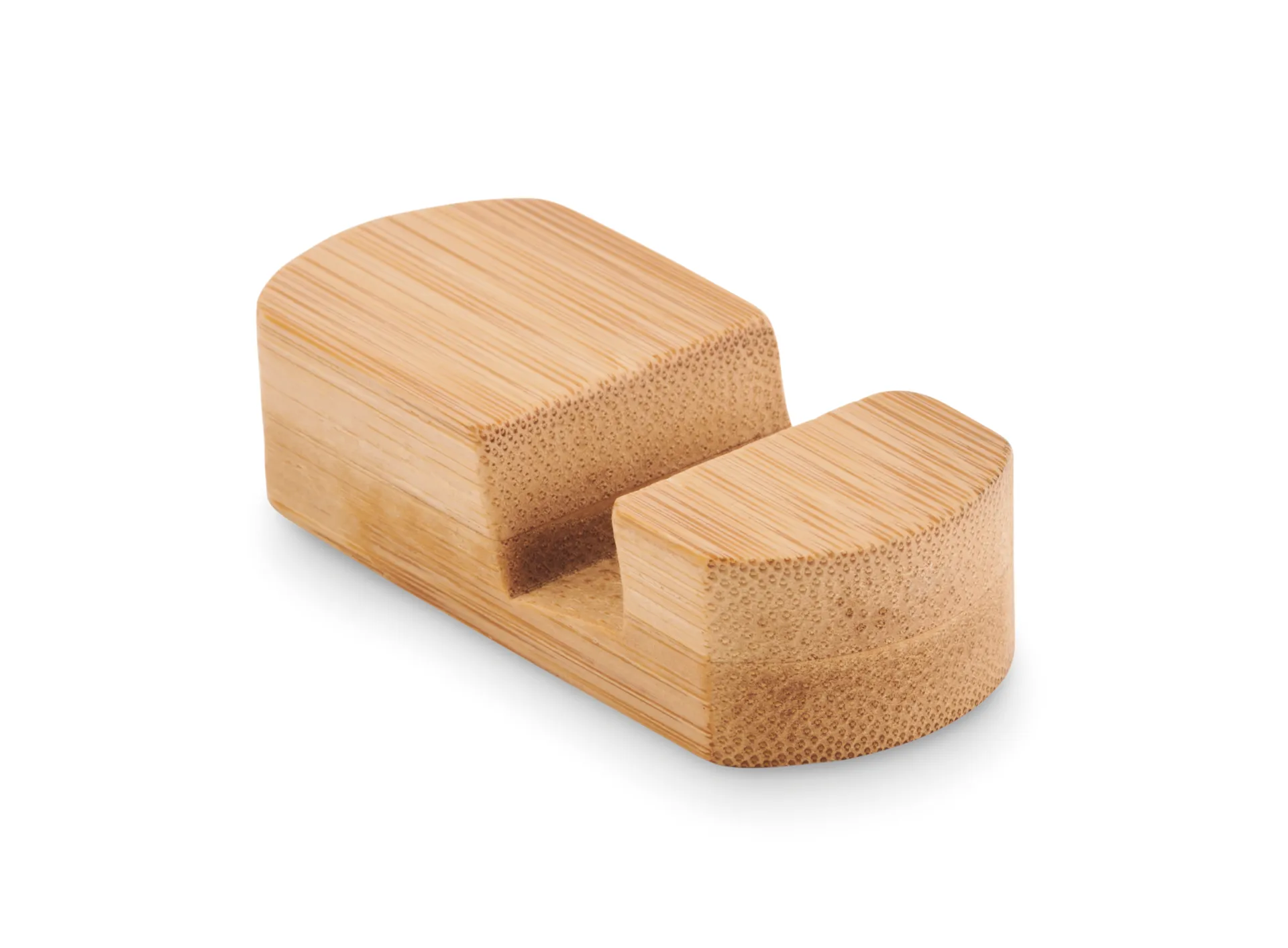Mini bamboe telefoonhouder Hout