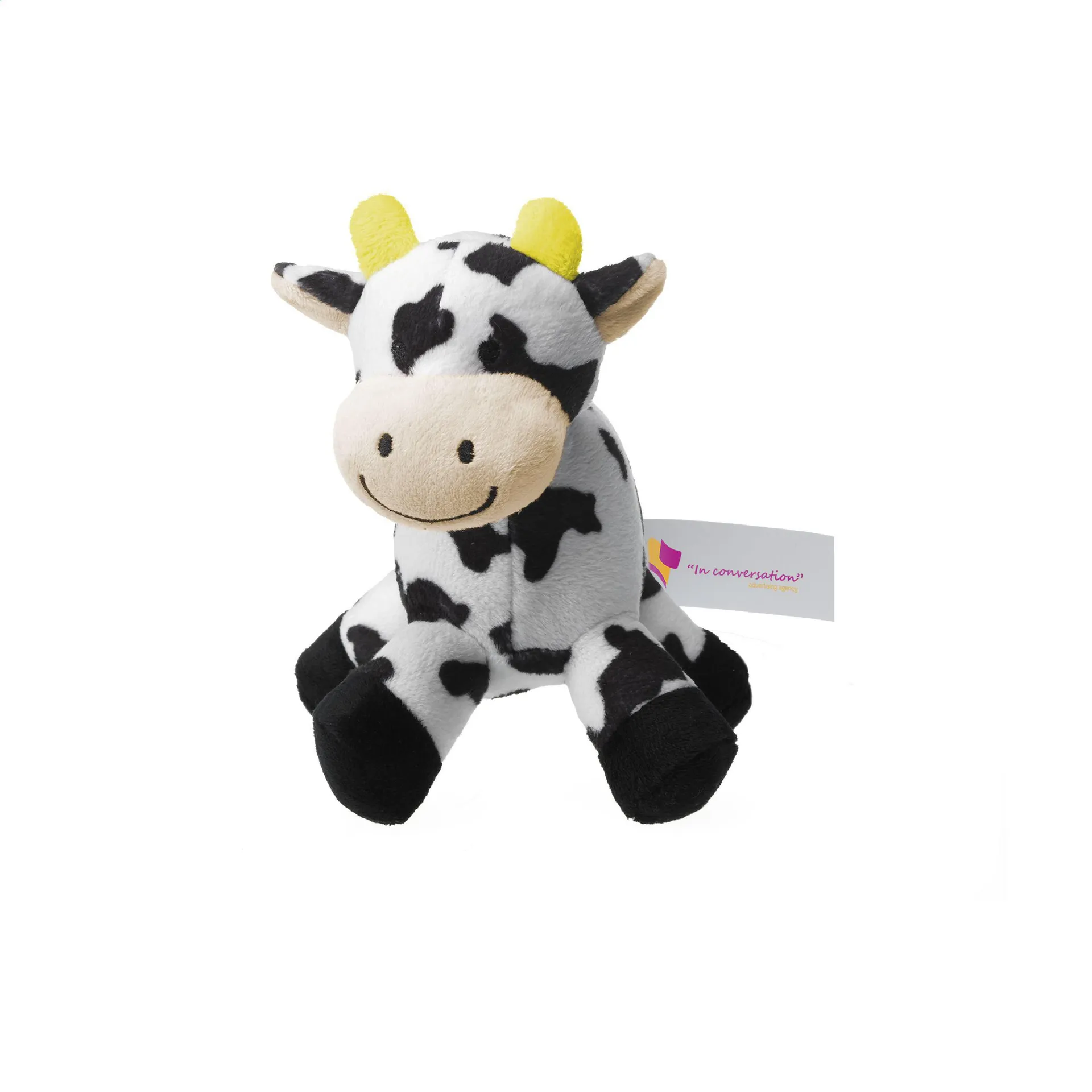 Jolly Cow knuffel zwart/wit