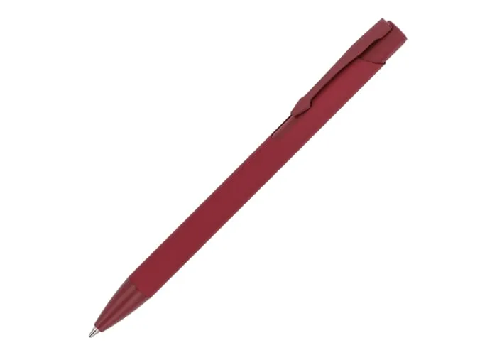 Balpen Alicante softtouch Deluxe Donker Rood