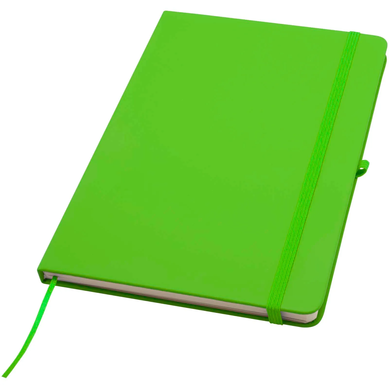 Spectrum Plus A5 notitieboek met harde kaft Limegroen