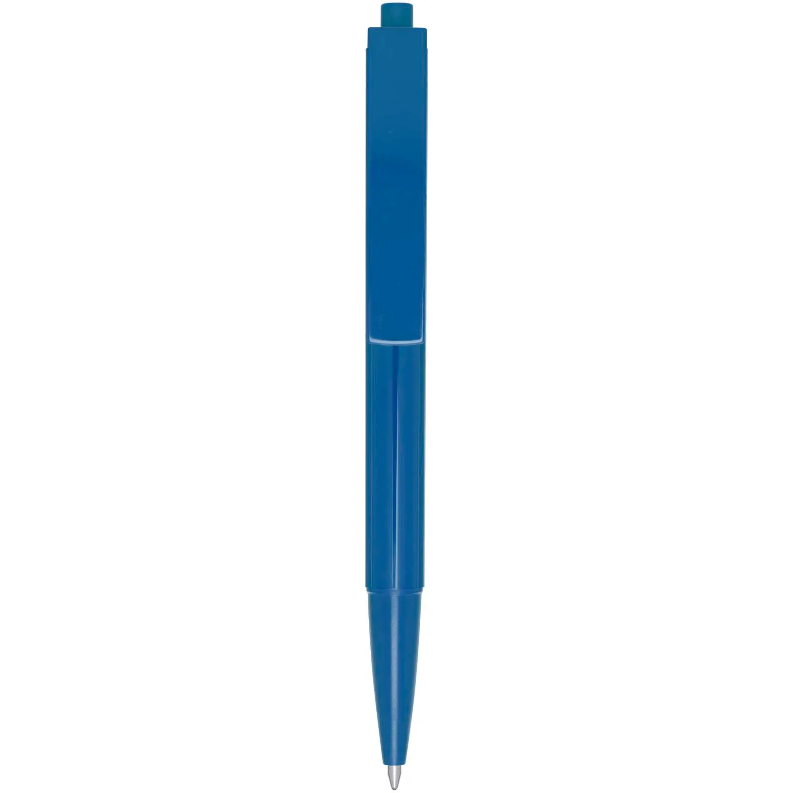 Elsa balpen van gerecycled plastic (blauwe inkt) Blauw