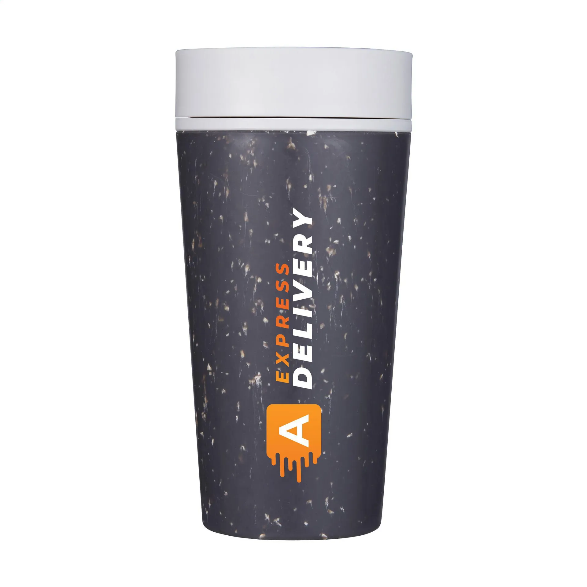 Circular&Co Recycled Coffee Cup 340 ml koffiebeker grijs/wit