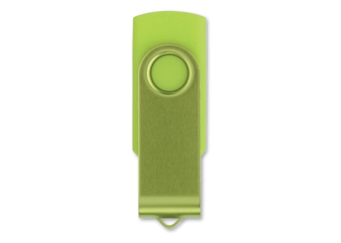 USB stick 2.0 Twister 4GB Lichtgroen