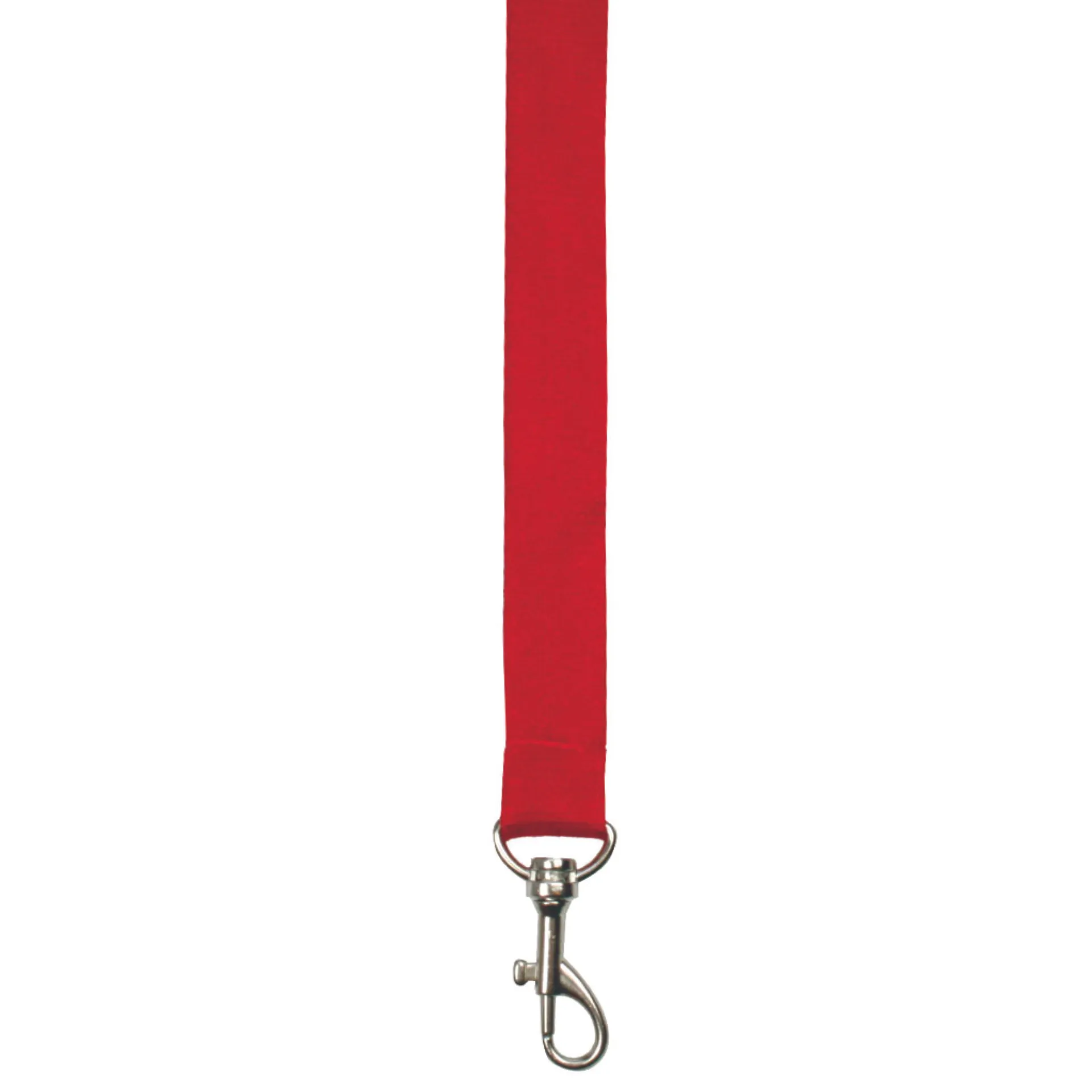 100% Bamboe neklint 2 cm  Rood