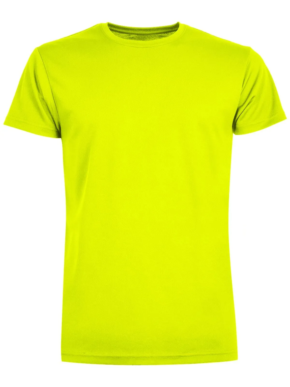 SP Contest kids sportshirt, 135 gr/m² Neon Geel