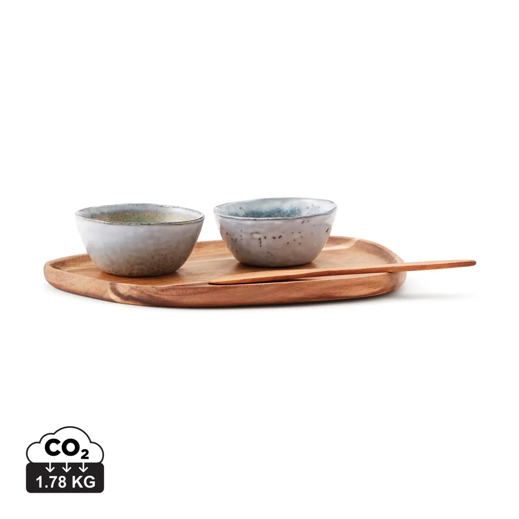VINGA Nomimono tapas set beige