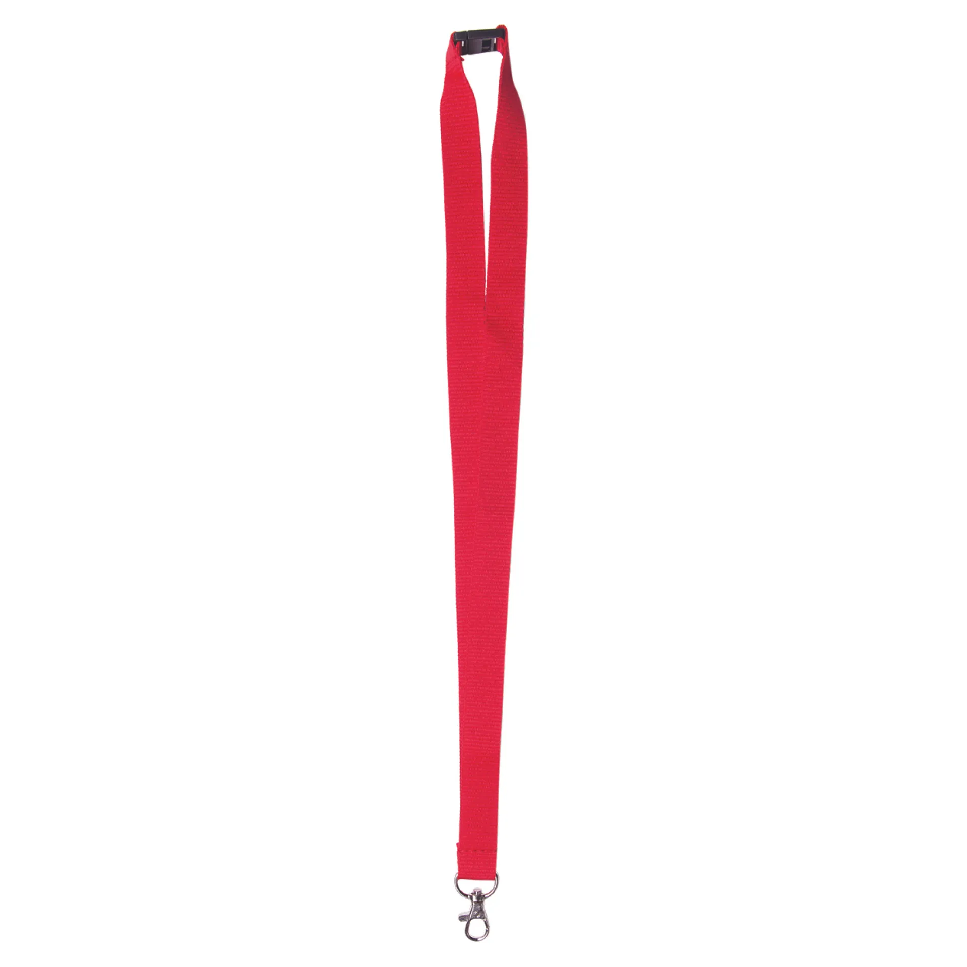 Neklint 2 cm met safetybreak Rood