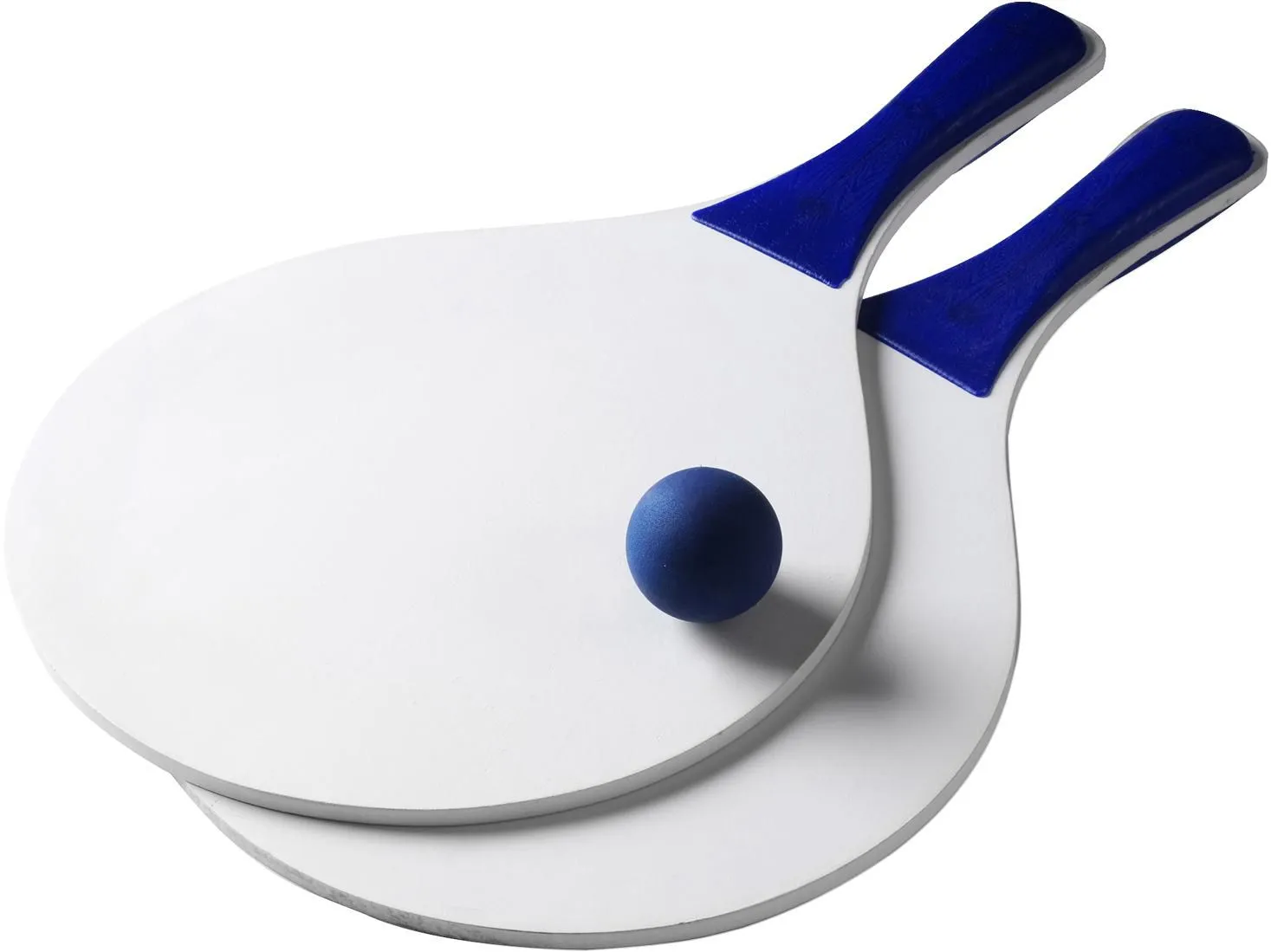 Strandspelset Fabien | Hout | 2 batjes en bal blauw