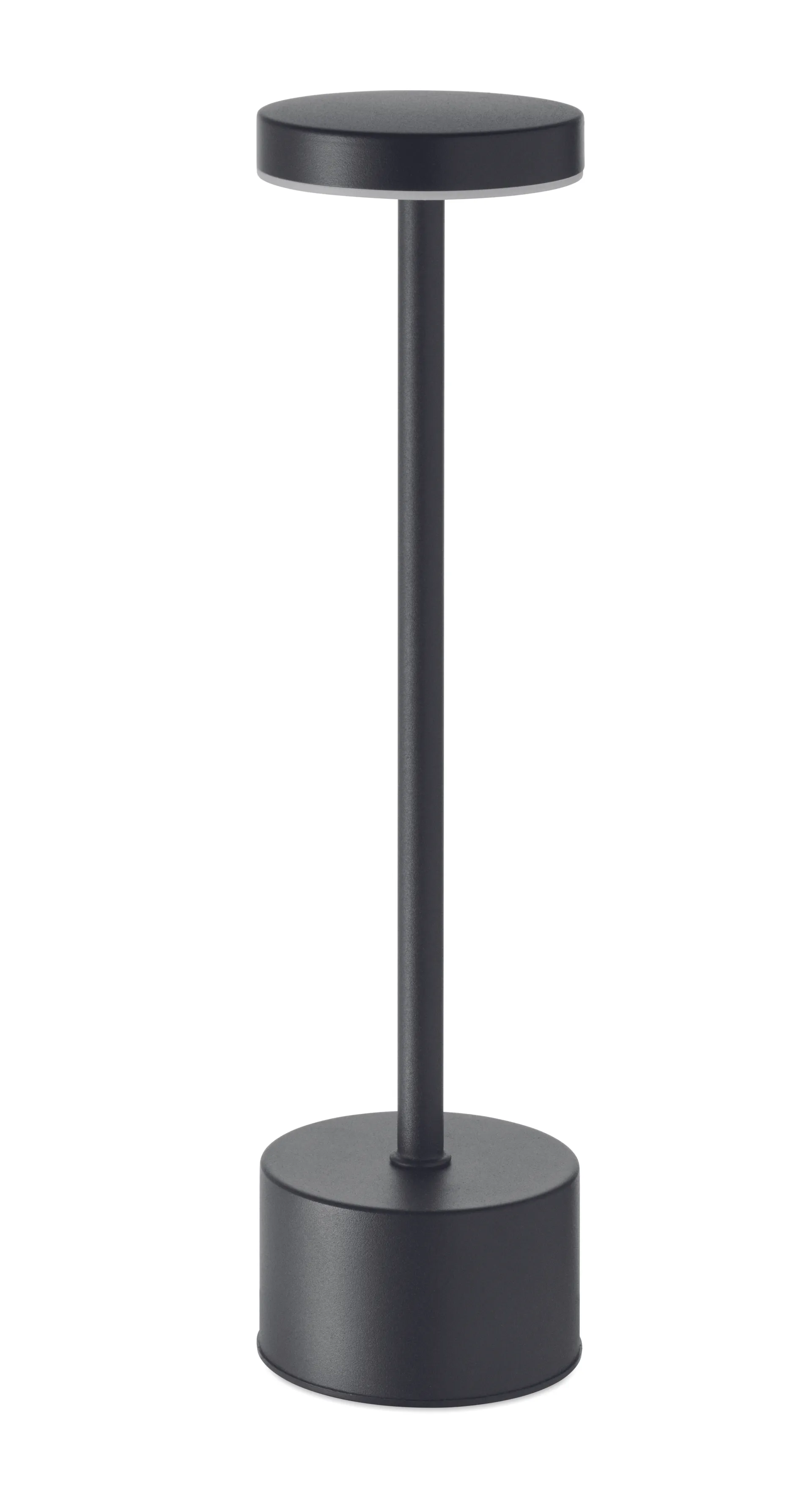 Aluminium tafellamp Zwart