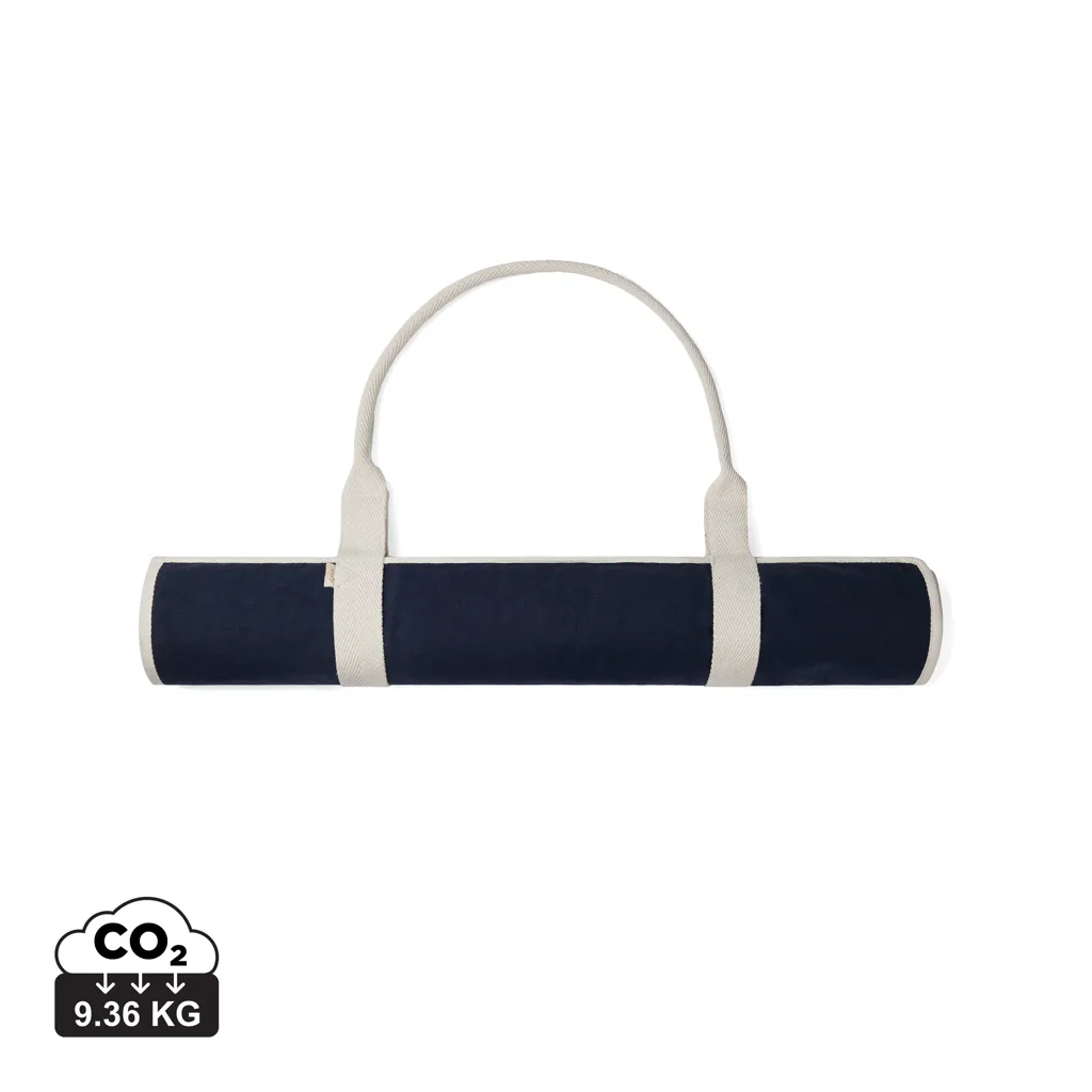 VINGA Volonne AWARE™ recycled canvas strandmat blauw