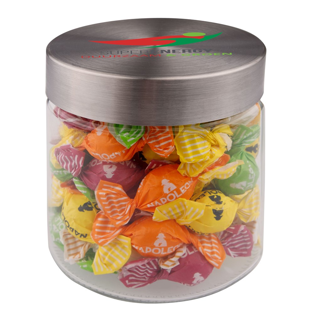 Glazen pot 0,9 liter