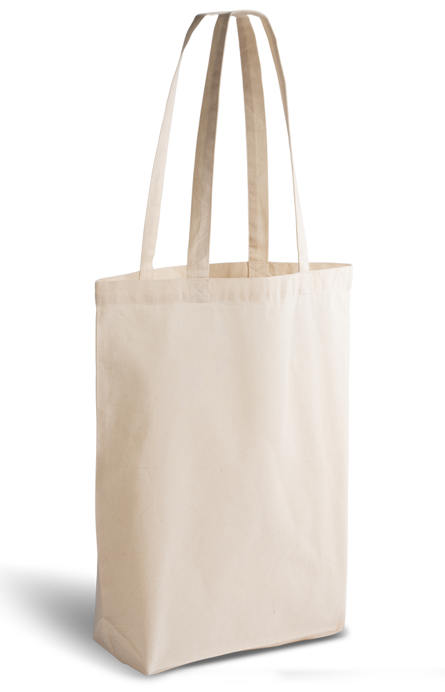 Katoenen shopper 155gr/m2 - 40x44x12cm