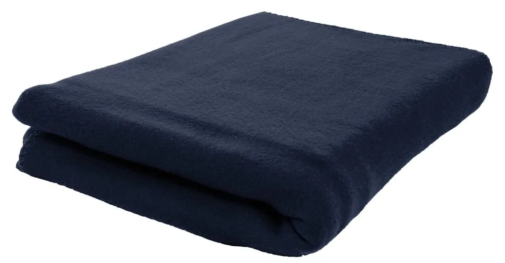 Fleeceplaid 150x120 cm, 200 gr/m² Navy