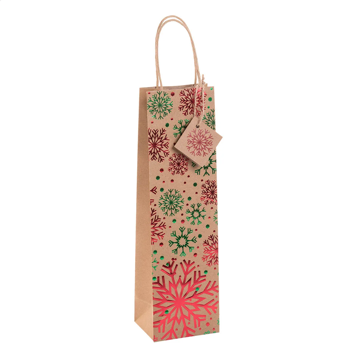 Pekkola W Kerstcadeauzakje, wijn meerkleurig