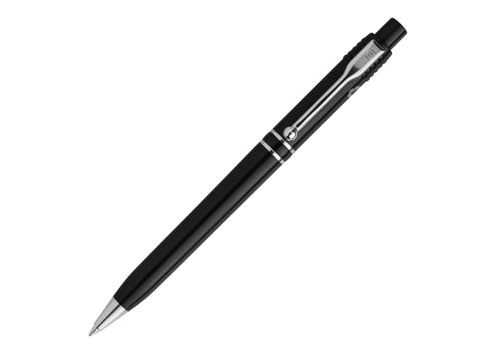 Balpen Raja Chrome recycled hardcolour Zwart