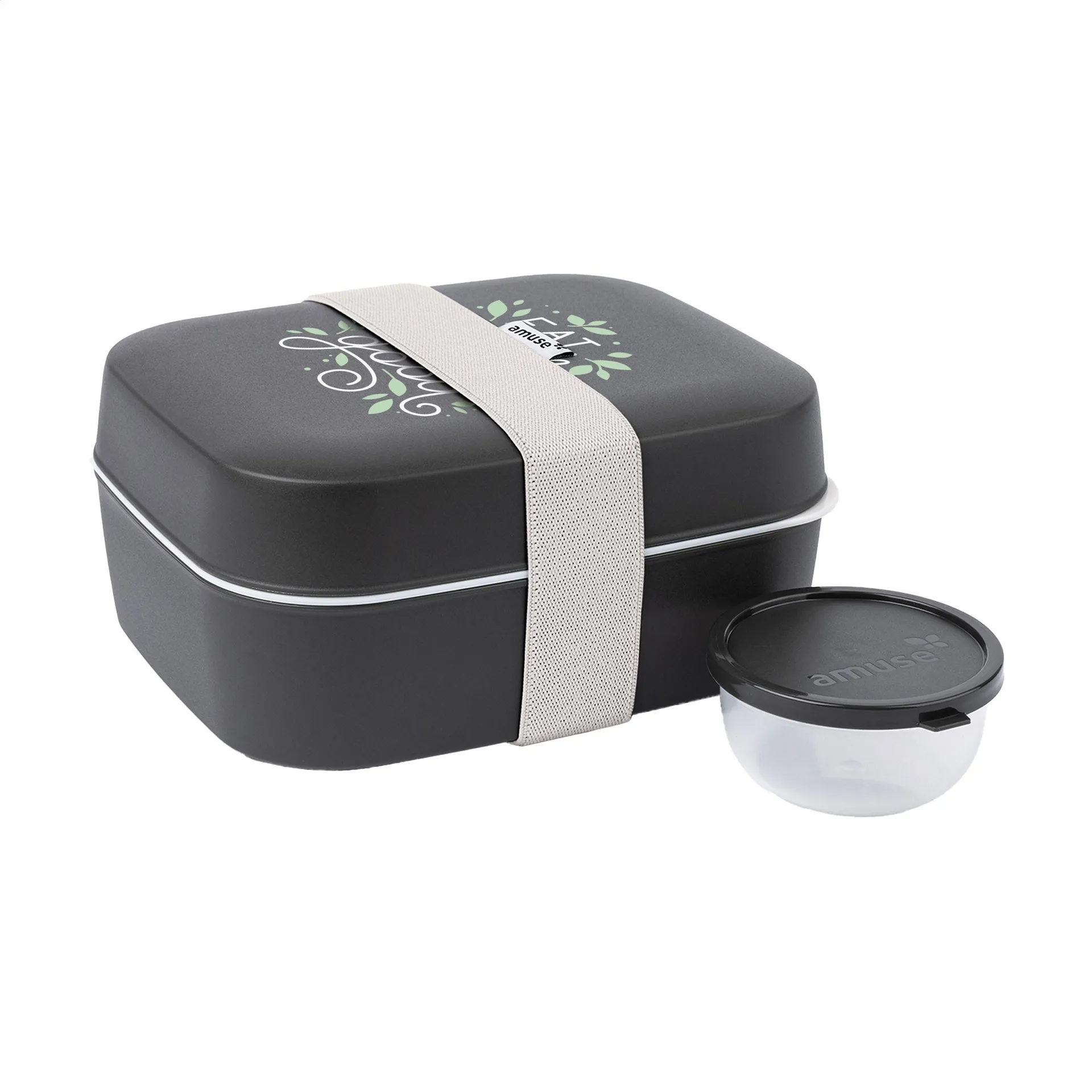 Amuse Lunchbox 3-in-1 charcoal