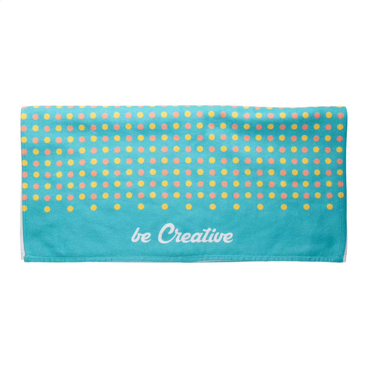 CreaTowel M handdoek met sublimatiedruk wit