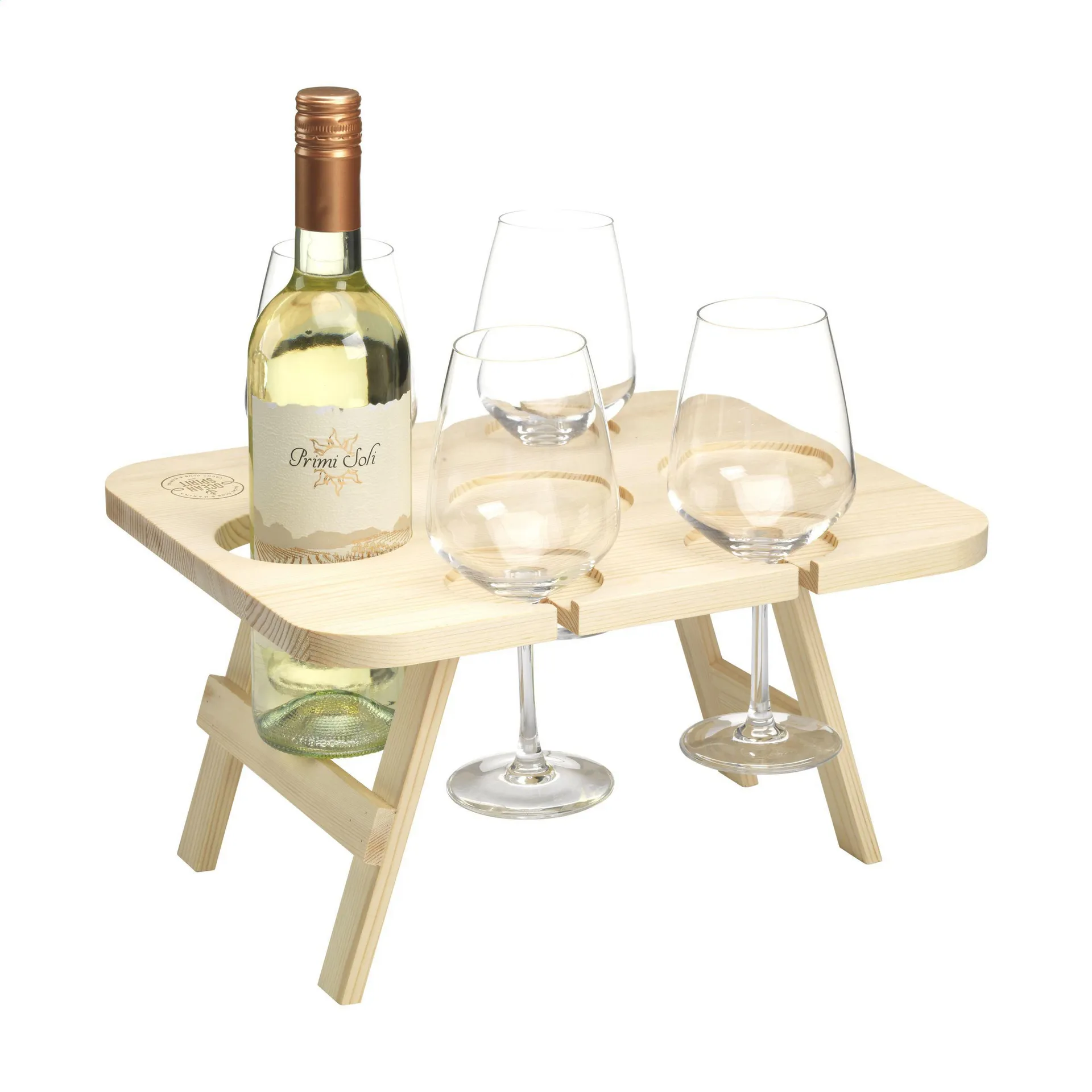 Rackpack Wine Table houtbruin
