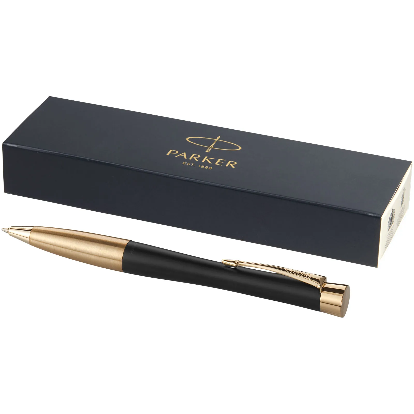 Parker Urban balpen (blauwe inkt) Zwart