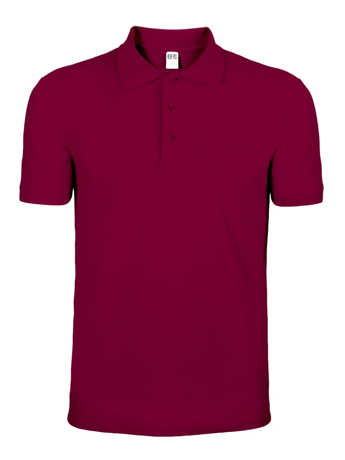 BS Evolution polo, 180 gr/m² Bordeaux