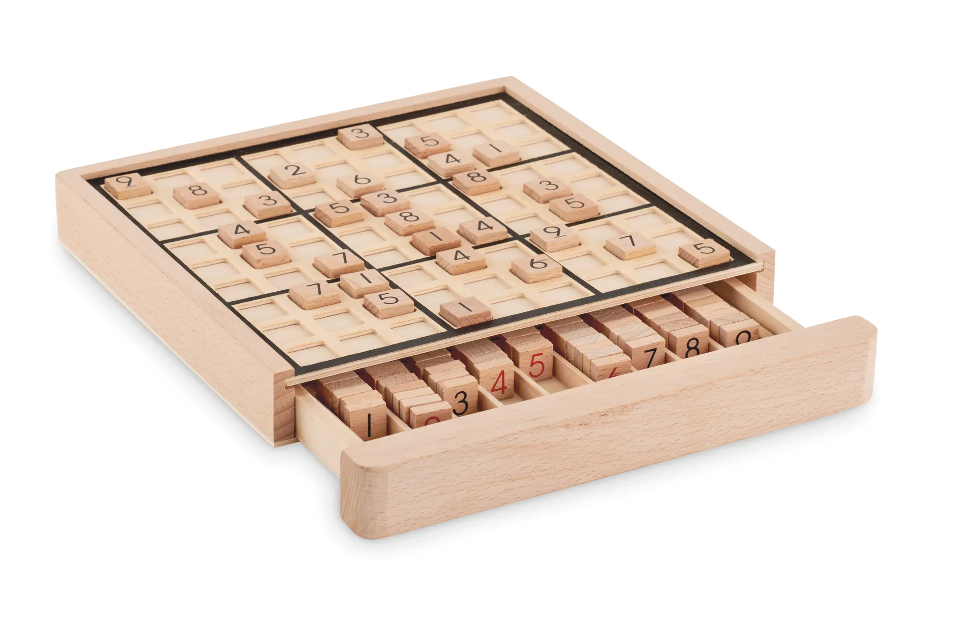 Houten sudoku bordspel