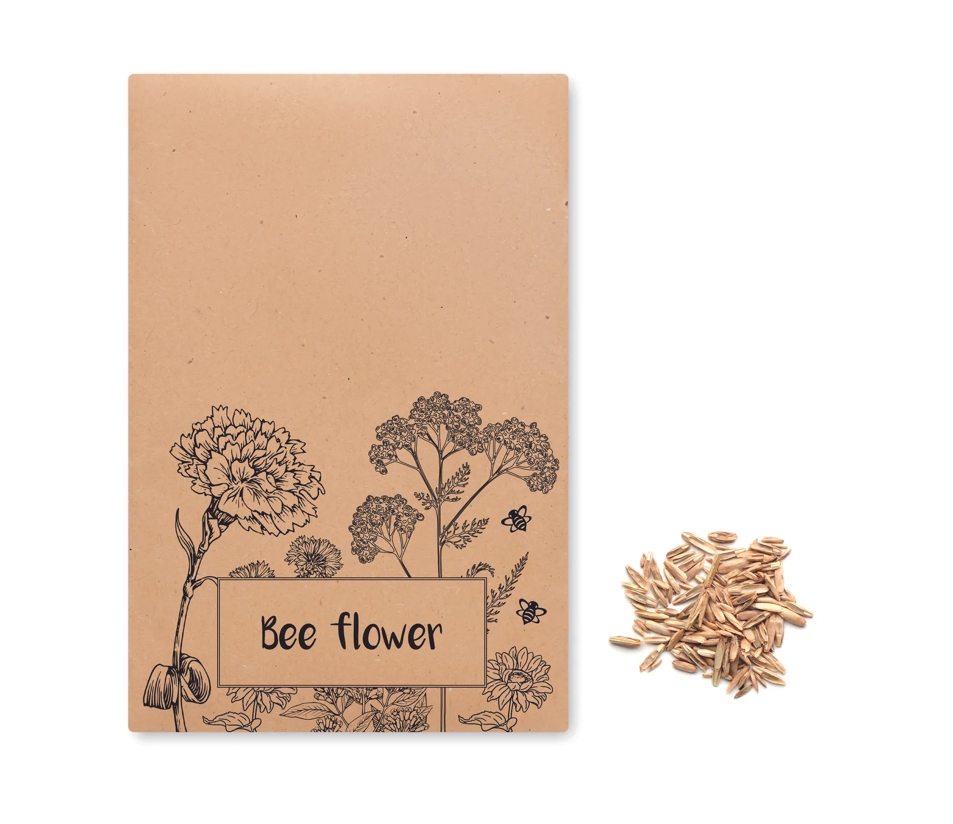 Bloemenzaadjes in envelop