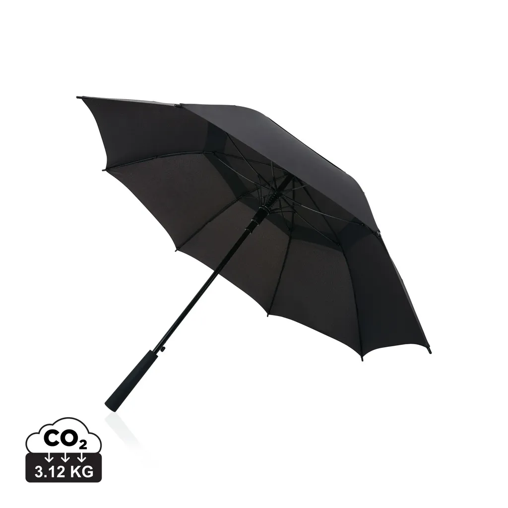 Swiss peak AWARE™ Tornado 23” stormparaplu zwart