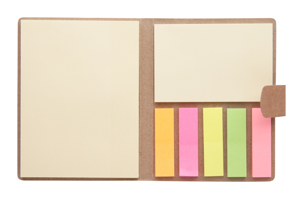 Sizes - sticky notes