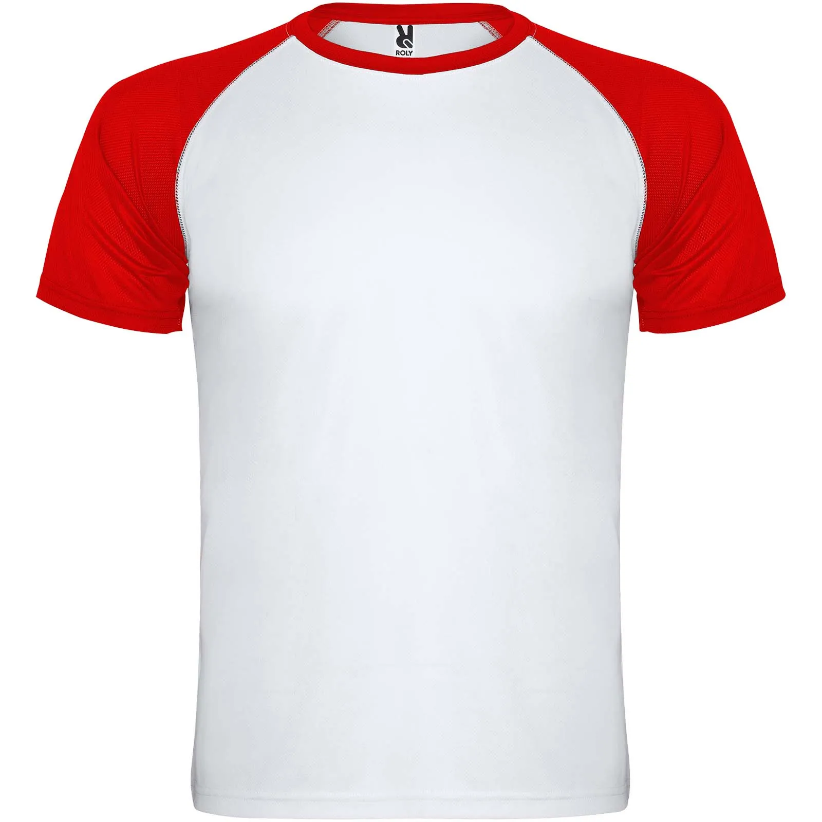 Indianapolis 140 g/m² unisex sportshirt met korte mouwen Wit