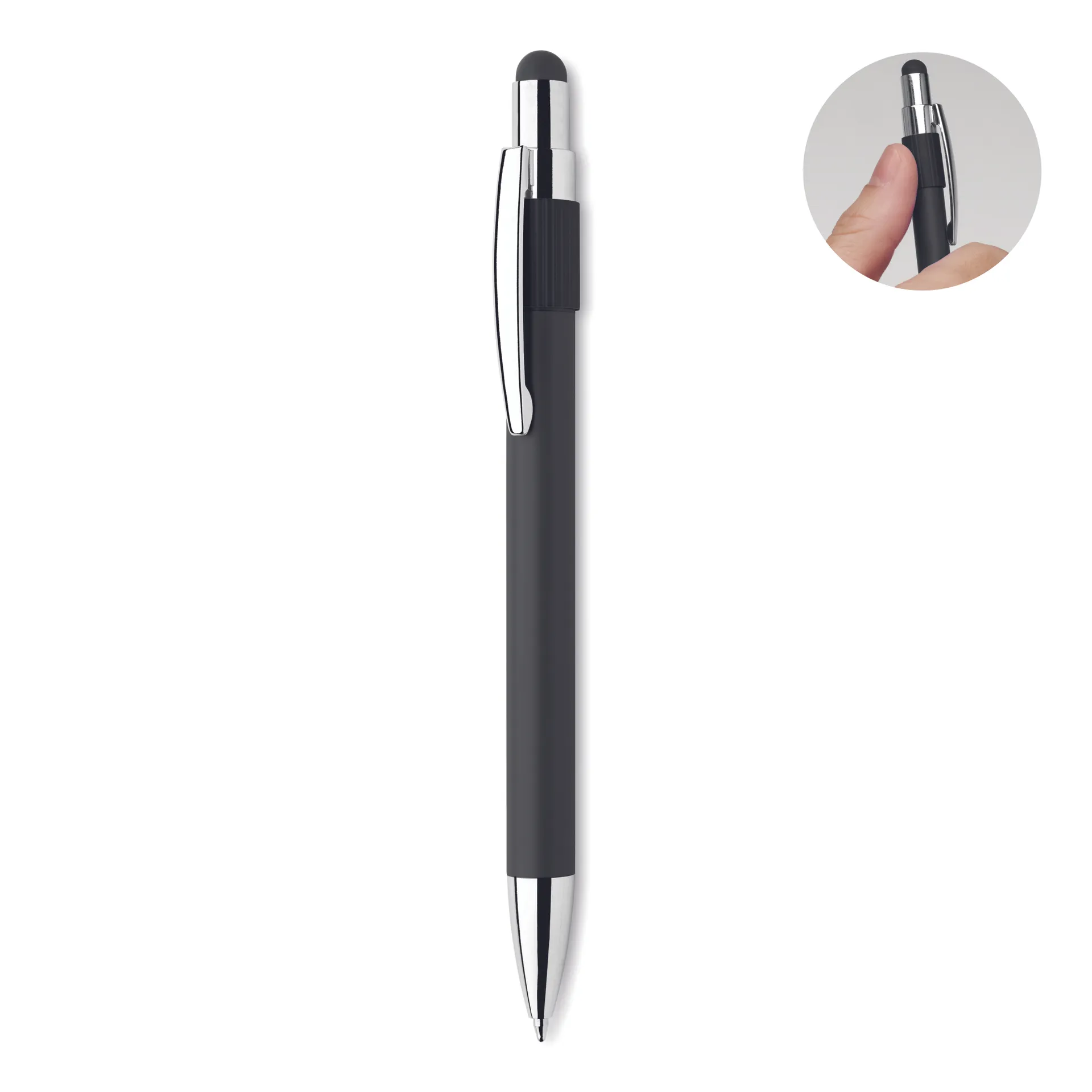 Stylus spinner pen Zwart