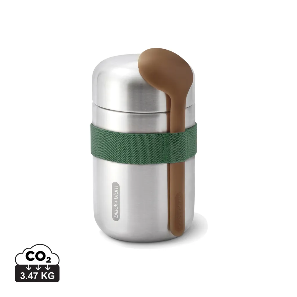 Black+Blum Voedsel container 400 ml olijfgroen