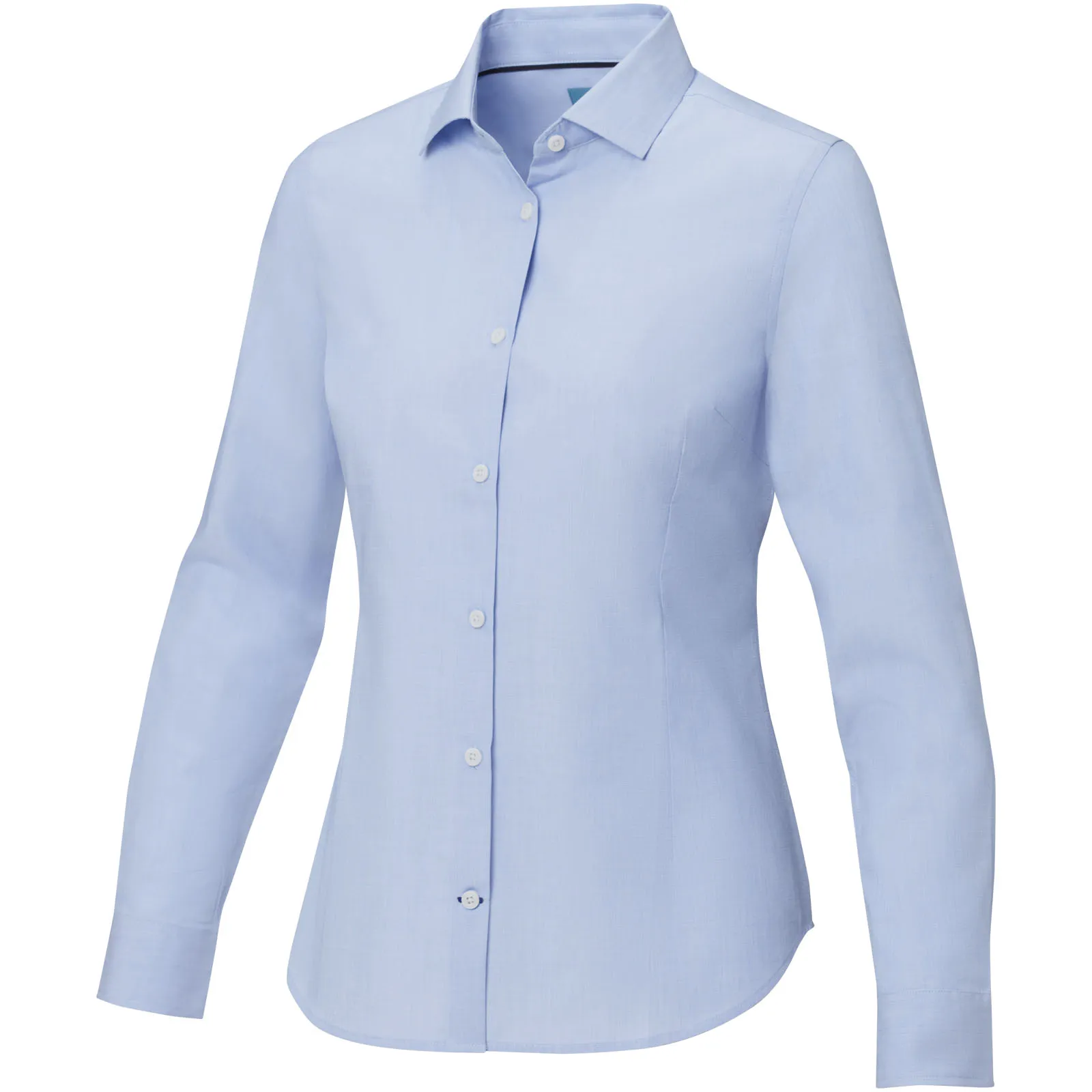 Cuprite damesshirt met lange mouwen, GOTS biologisch