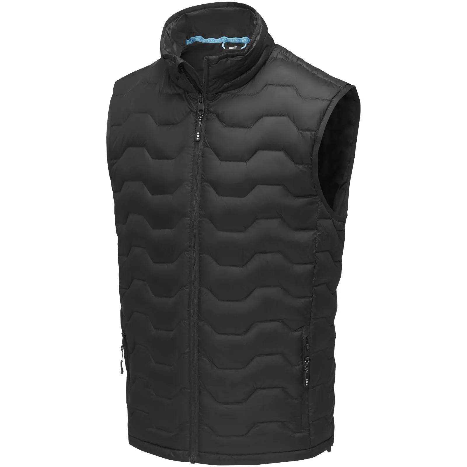 Petalite GRS gerecyclede geïsoleerde down bodywarmer voor heren Zwart