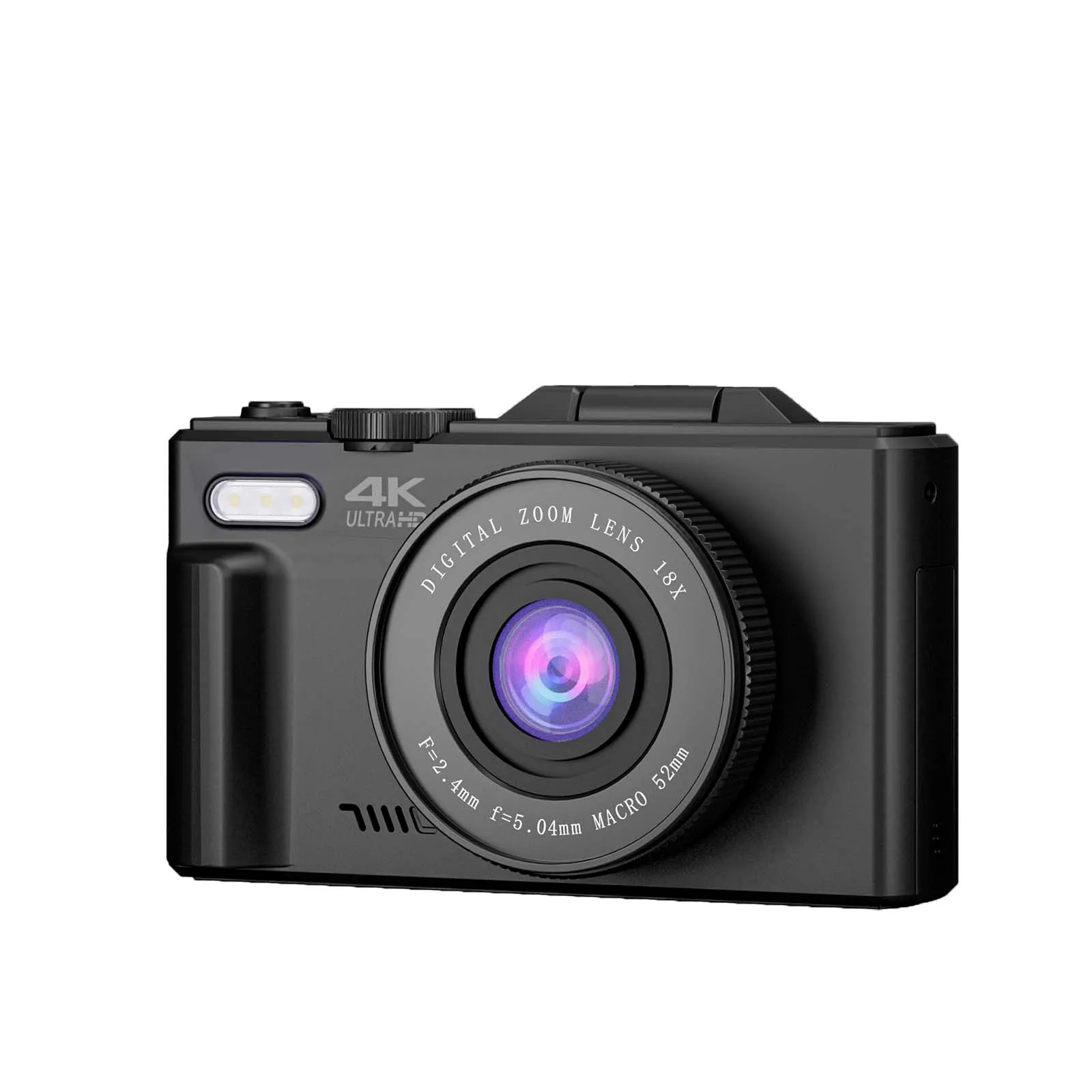 Prixton DV900 XPLORER 4K digitale camera  Zwart