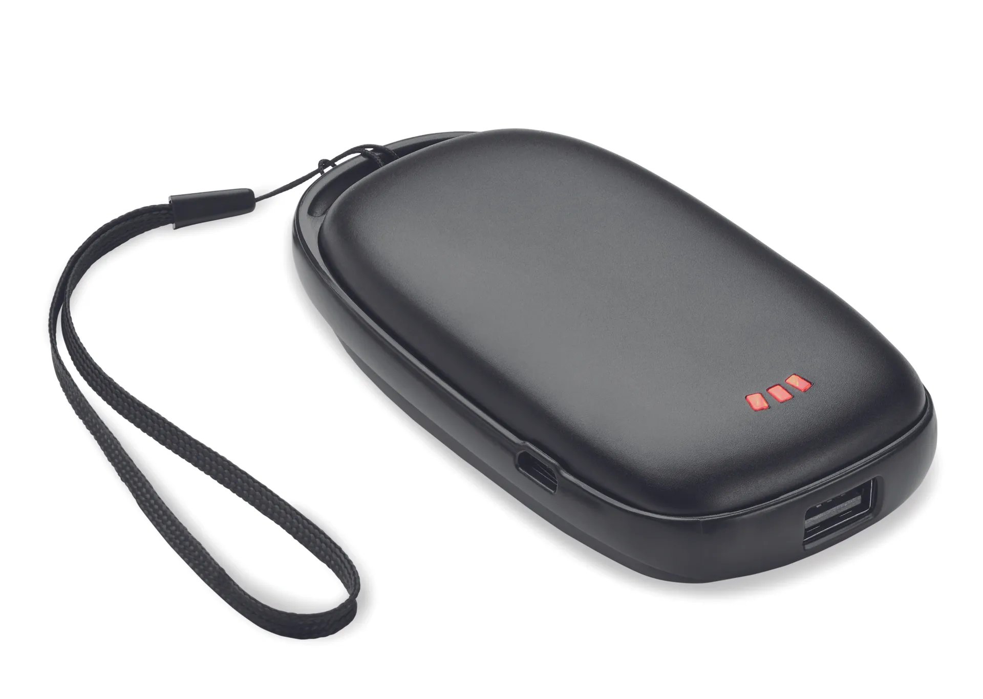 Handwarmer 4000 mAh powerbank Zwart