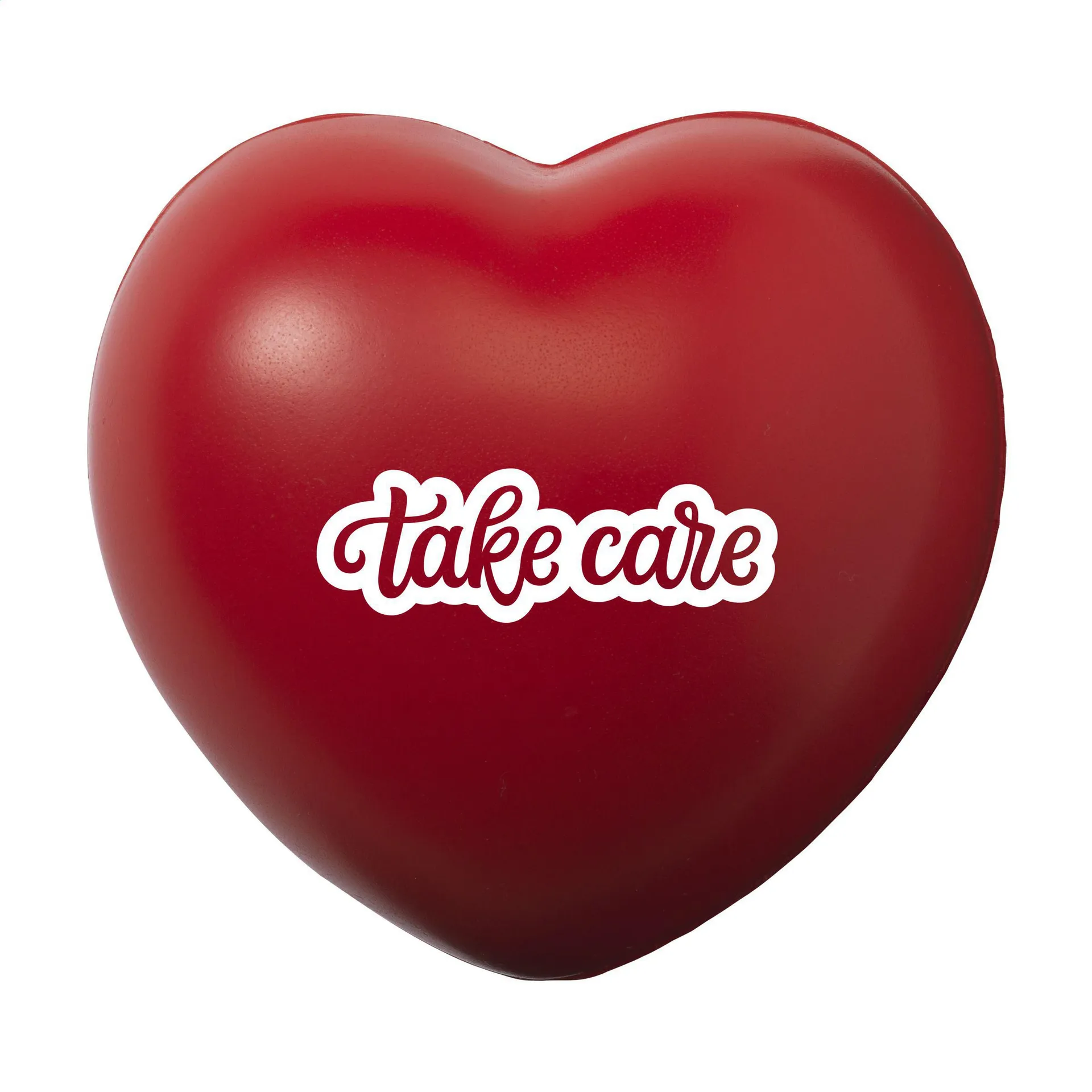 Anti Stress Heart stressbal rood
