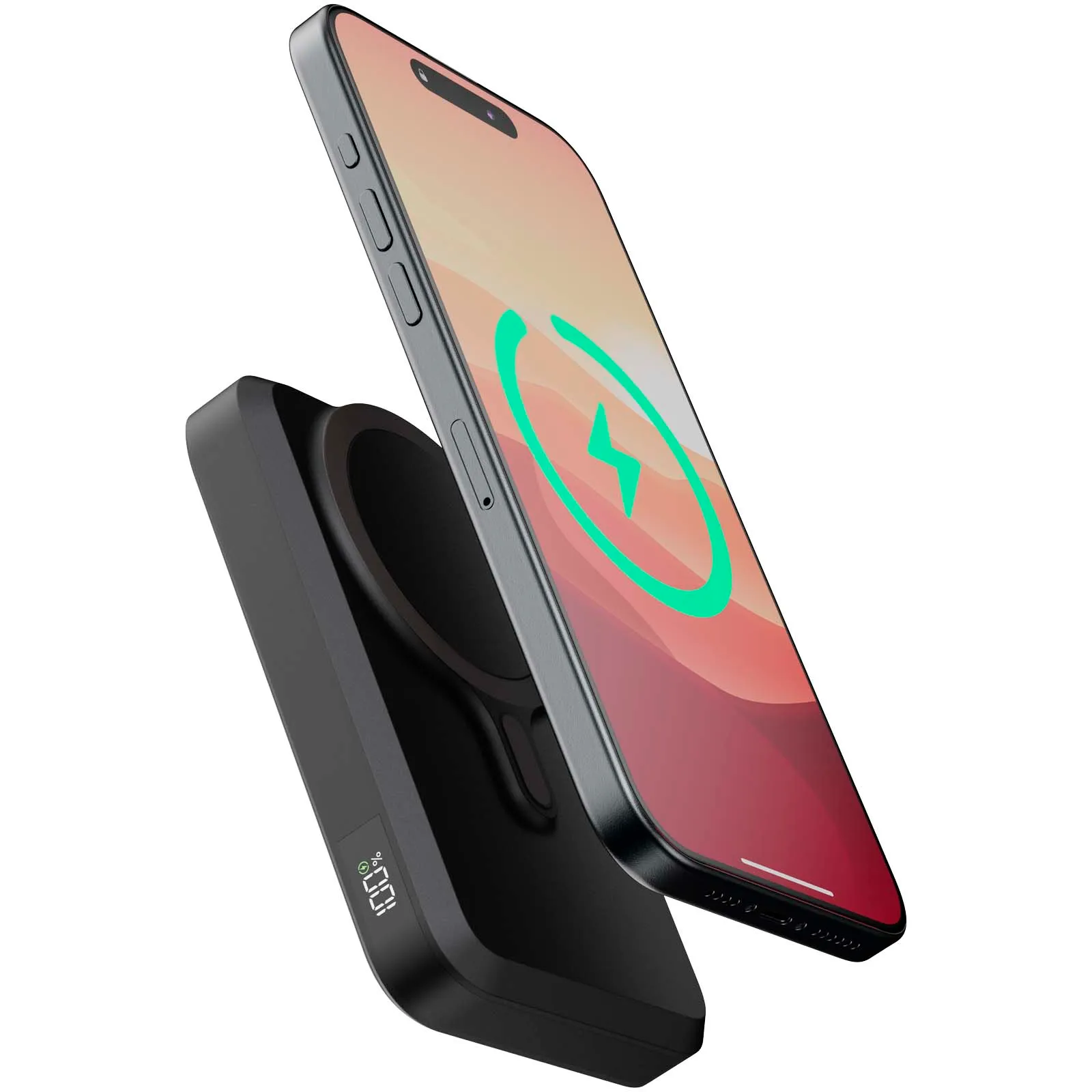 Xtorm FS5W101 magnetische draadloze powerbank van 10.000 mAh Zwart