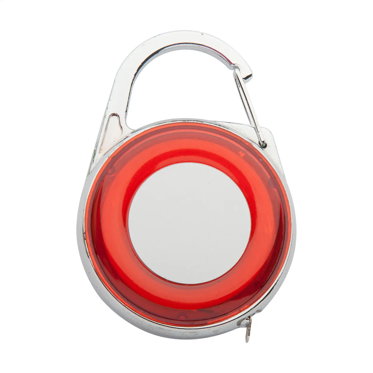 Bessux rolbandmaat sleutelhanger rood