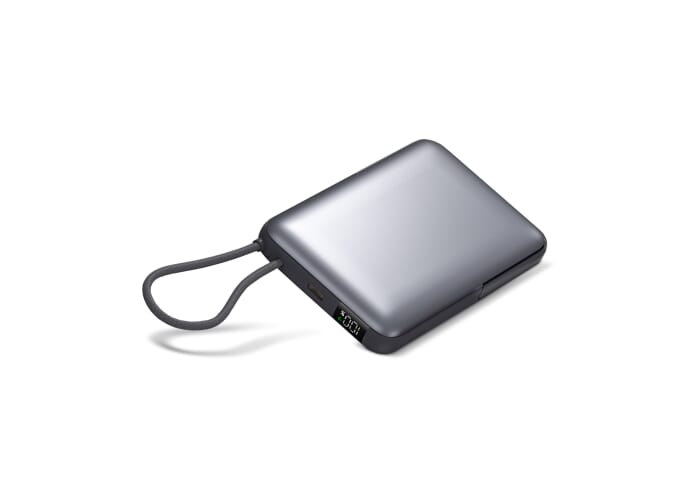 Nova Draadloze Powerbank Geschikt voor MagSafe en Apple Watch 10000 mAh Donker Grijs