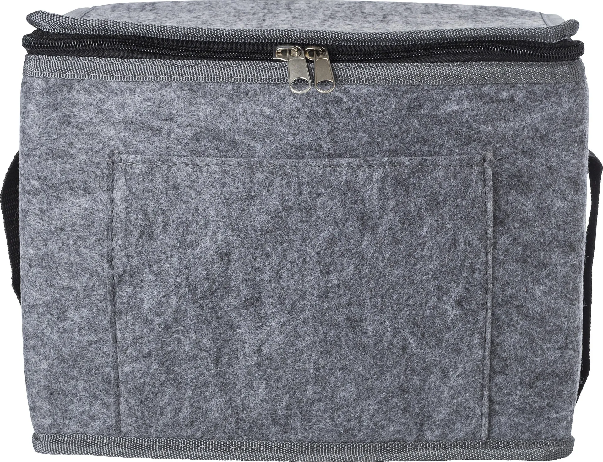 Koeltas Mason | Gerecycled vilt | Aluminiumfolie binnenste grijs