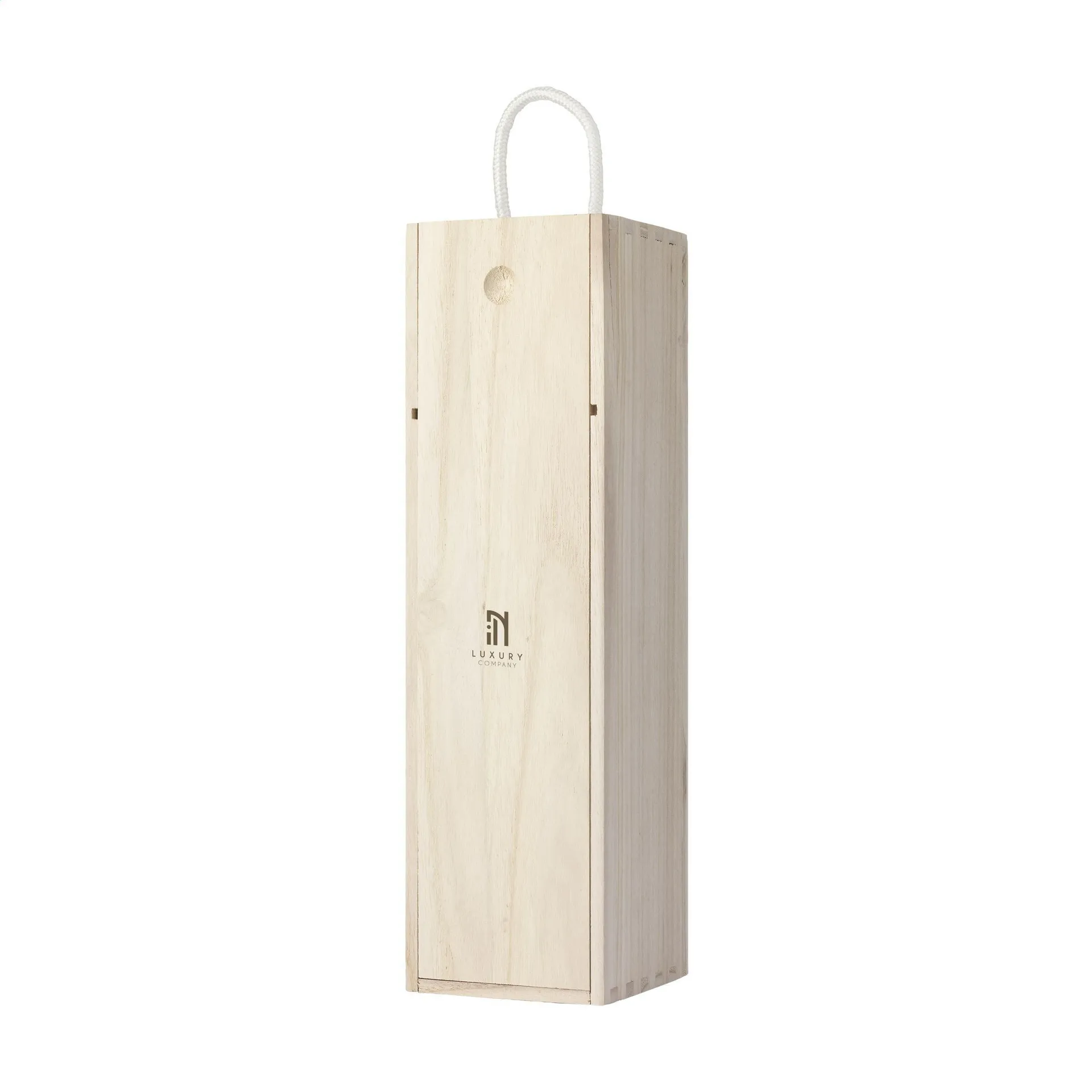 WineWood wijnkistje houtbruin