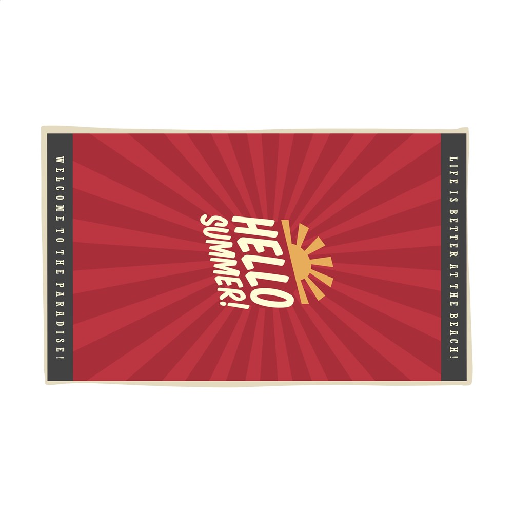 Printed BeachTowel 300 g/m² 100x180 strandlaken