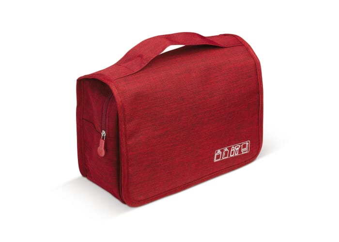Toilettas travel Rood
