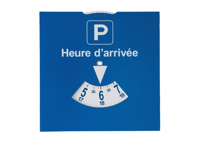 Parkeerschijf Frankrijk Blauw