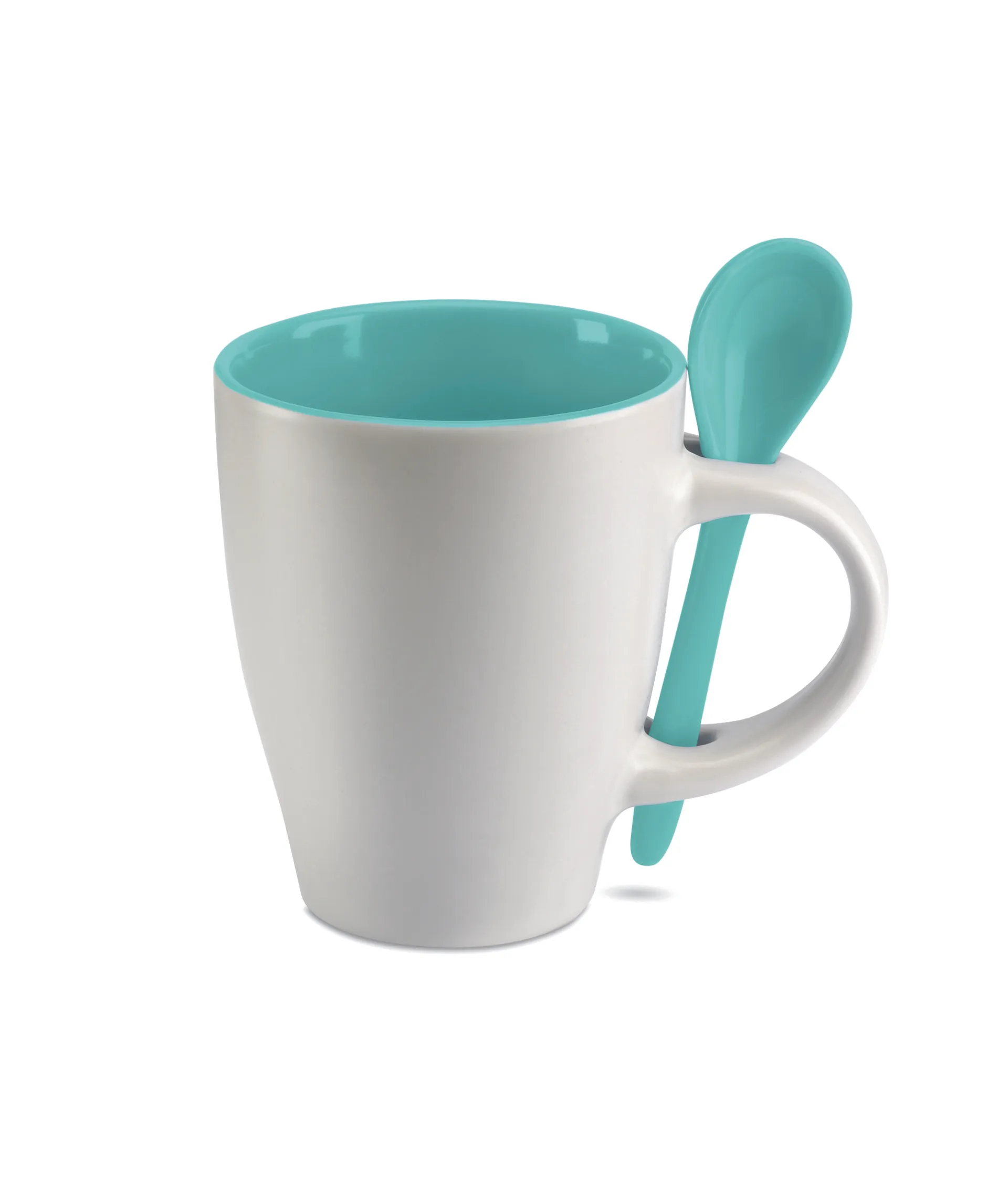 Mok met bijpassende lepel Blauw
