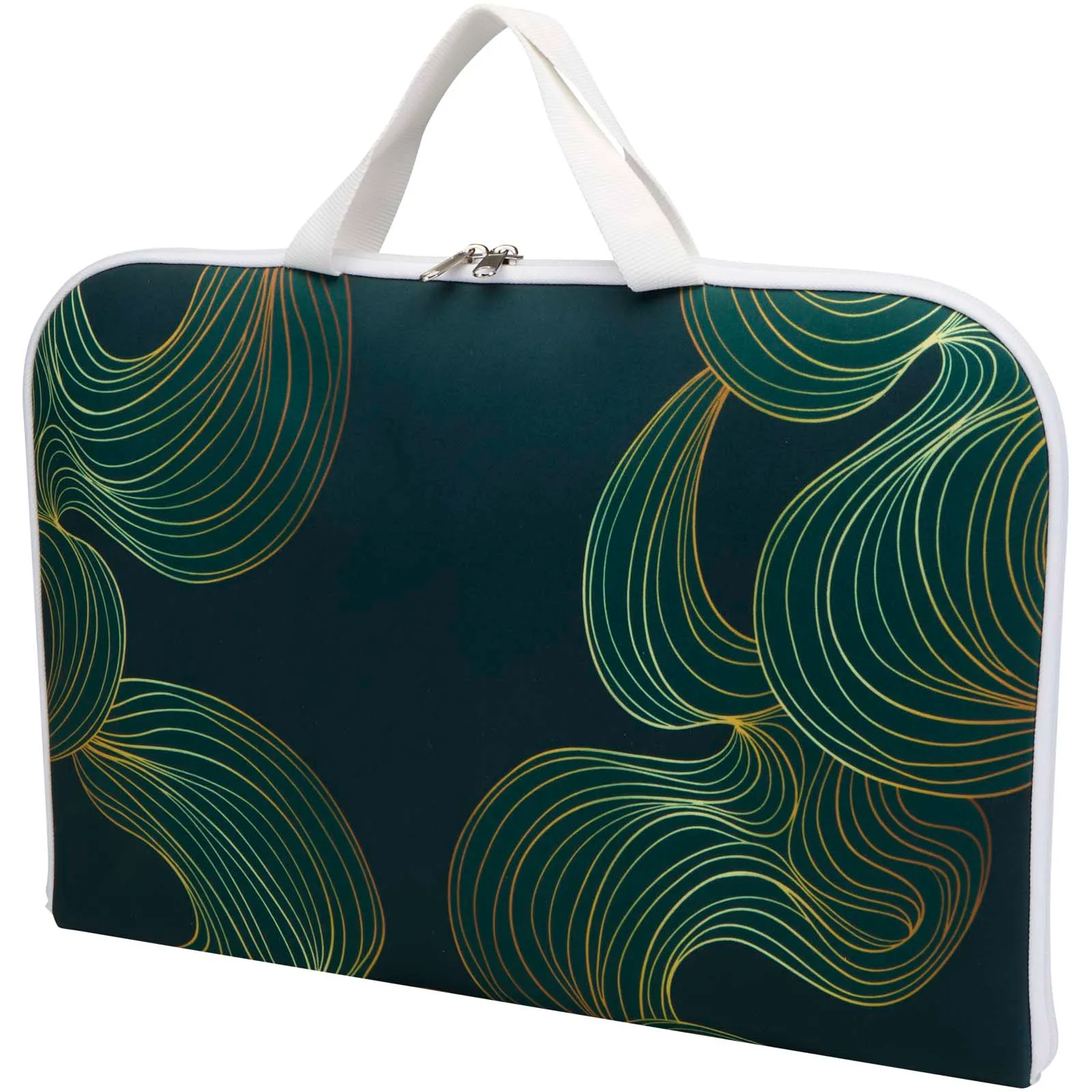 Mylo 17" laptophoes met sublimatiedruk Wit