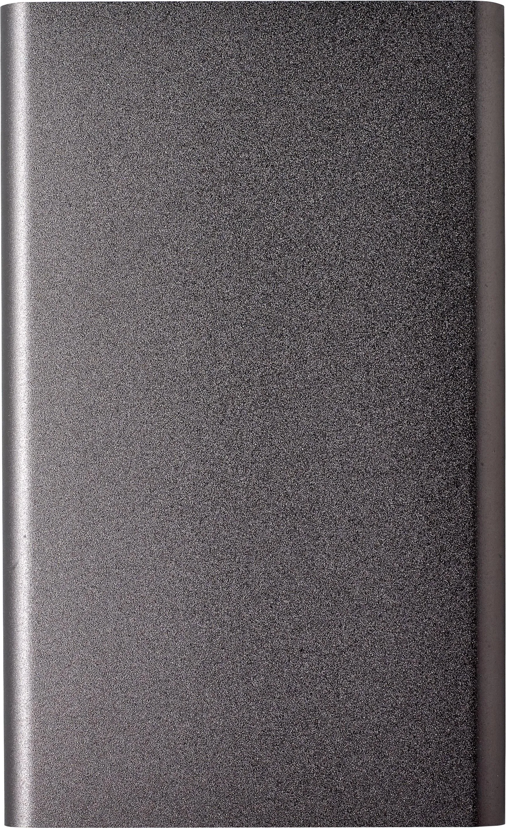 Powerbank Ezra | 4.000 mAh gun metal
