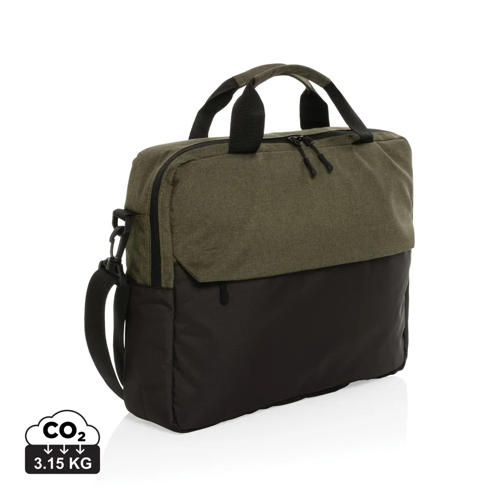Kazu AWARE™ RPET basic 15.6" laptop tas groen
