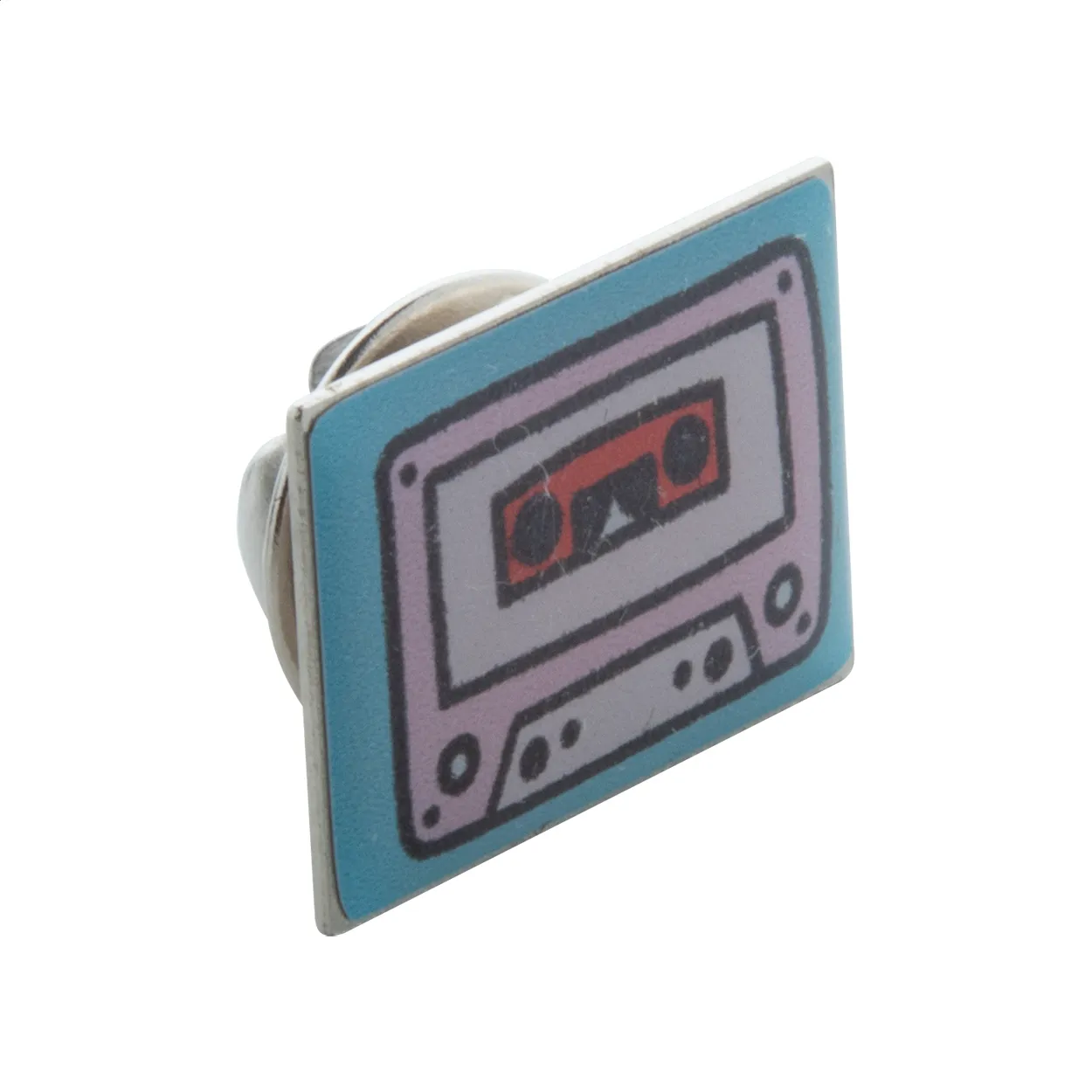 Oran metalen badge zilver
